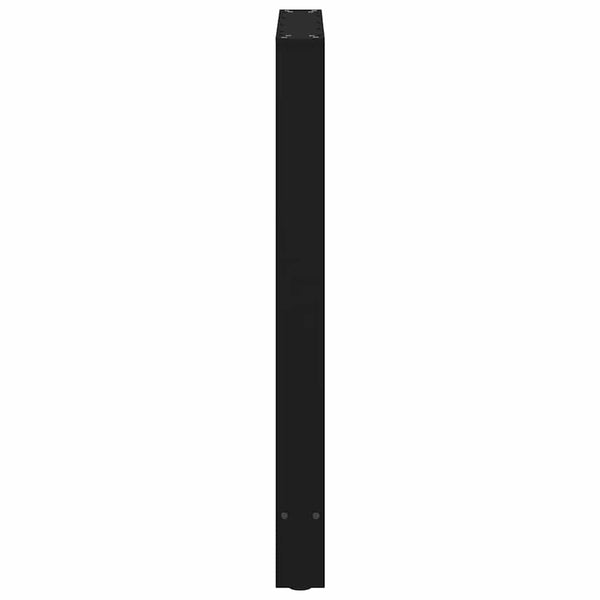 Baaripöydän jalat mustat 2 kpl 60x(90-91) cm teräs