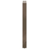 Baaripöydän jalat, luonnonvärinen teräs, 2 kpl, 60 x (90-91) cm, teräs