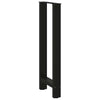 Baaripöydän jalat 2 kpl musta 40x(100-101) cm teräs