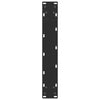 Baaripöydän jalat 2 kpl musta 40x(100-101) cm teräs