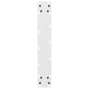 Baaripöydän jalat valkoinen 2 kpl 50x(100-101) cm teräs