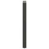 Baaripöydän jalat antrasiitti 2 kpl 60x(100-101) cm teräs