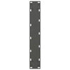 Baaripöydän jalat antrasiitti 2 kpl 40x(110-111) cm teräs