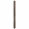 Baaripöydän jalat, luonnonvärinen teräs, 2 kpl, 40 x (110-111) cm, teräs