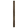 Baaripöydän jalat, luonnonvärinen teräs, 2 kpl, 50 x (110-111) cm, teräs