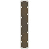 Baaripöydän jalat, luonnonvärinen teräs, 2 kpl, 50 x (110-111) cm, teräs