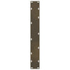 Baaripöydän jalat, luonnonvärinen teräs, 2 kpl, 60 x (110-111) cm, teräs