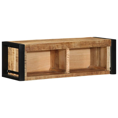 TV-kaappi 80x30x25 cm Massiivipuuta mango