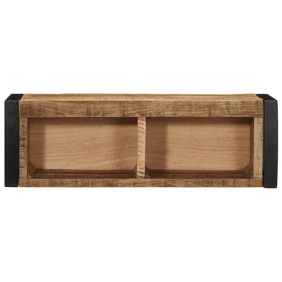TV-kaappi 80x30x25 cm Massiivipuuta mango