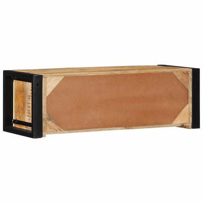 TV-kaappi 80x30x25 cm Massiivipuuta mango