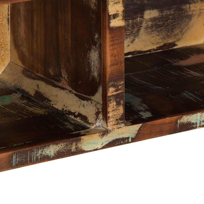 Monivärinen tv kaappi Areclia 80x30x25cm (massiivipuu kierrätetty)