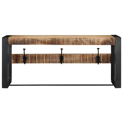 vidaXL-naulakko 80x35x35 cm Massiivipuuta mango