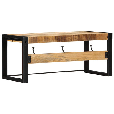 vidaXL-naulakko 80x35x35 cm Massiivipuuta mango