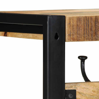 naulakko Nanie 80x35x35cm (massiivipuuta mango)