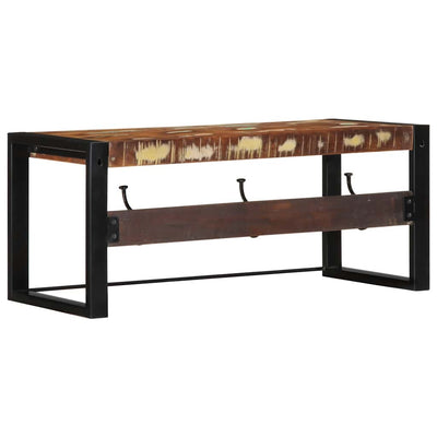 Monivärinen naulakko Nanie 80x35x35cm (massiivipuu, kierrätetty)