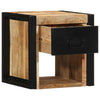 Yöpöytäkaapit 2 kpl 40x35x40 cm Massiivipuuta mango