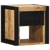 Yöpöytäkaapit 2 kpl 40x35x40 cm Massiivipuuta mango