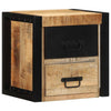 Yöpöytäkaapit 2 kpl 40x35x40 cm Massiivipuuta mango