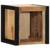 Yöpöytäkaapit 2 kpl 40x35x40 cm Massiivipuuta mango