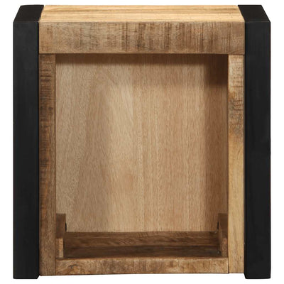 Yöpöytäkaapit 2 kpl 40x35x40 cm Massiivipuuta mango