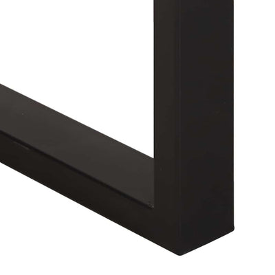 Meikkipöytä hyllyllä Ruskea 100 x 50 x 75 cm Täysi Mangopuu