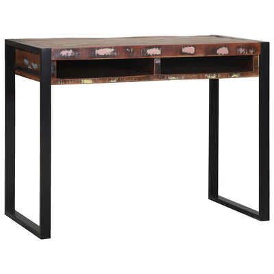 Meikkipöytä Monivärinen 100 x 50 x 75 cm Kierrätetty Täyspuu