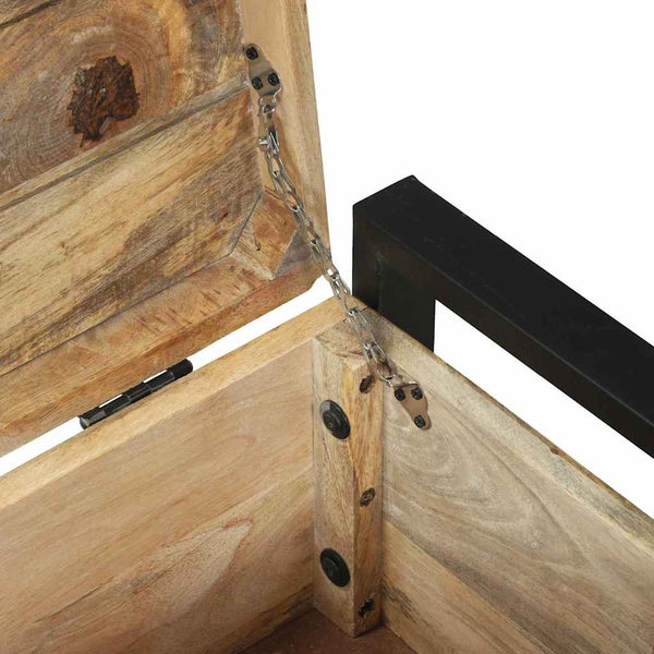 Säilytyskirstut Ruskea 80 x 30 x 30 cm Täysi Mangopuu