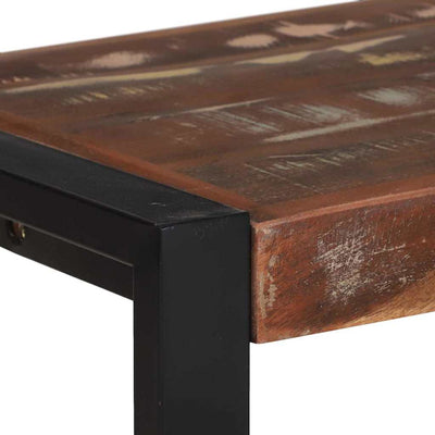 Penkki Monivärinen 100 x 35 x 45 cm Kierrätetty Täyspuu