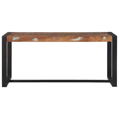 Penkki Monivärinen 100 x 35 x 45 cm Kierrätetty Täyspuu