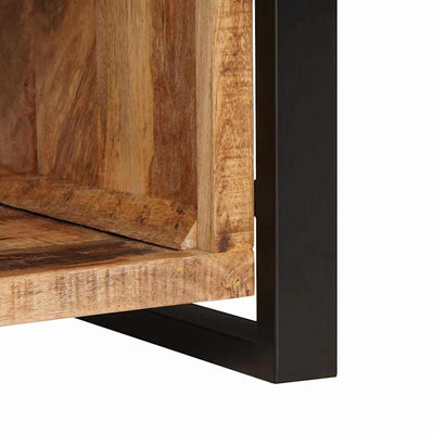 Säilytysbench Ruskea 80 x 35 x 40 cm Täysi Mangopuu