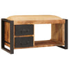Säilytysbench Ruskea 80 x 35 x 40 cm Täysi Mangopuu
