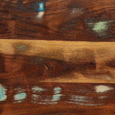 Säilytysbench Monivärinen 80 x 35 x 40 cm Kierrätetty Täyspuu