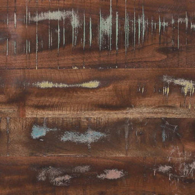 Päätypöytä Monivärinen 40 x 40 x 80 cm Kiinteä kierrätetty puu