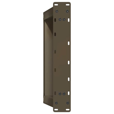 sohvapöydän jalat U-muotoiset 2 kpl luonnonteräs 50x(30-31) cm