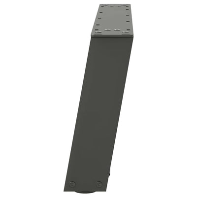 Sohvapöydän jalat U-muotoiset 2 kpl Antrasiitti 60x(30-31) cm