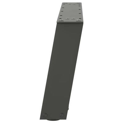 Sohvapöydän jalat U-muotoiset 2 kpl antrasiitti 70x(30-31) cm
