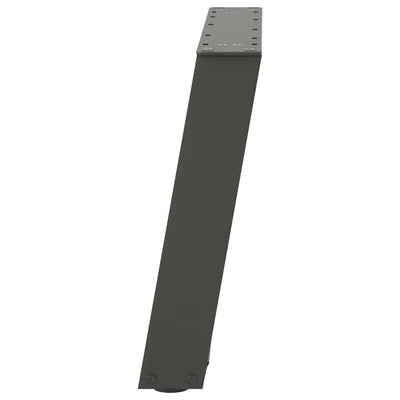 Sohvapöydän jalat U-muotoiset 2 kpl antrasiitti 50x(42-43) cm