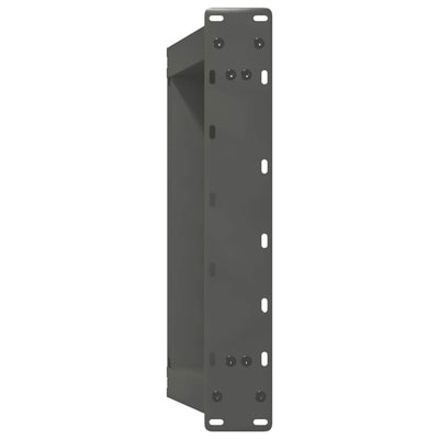 Sohvapöydän jalat U-muotoiset 2 kpl antrasiitti 50x(42-43) cm