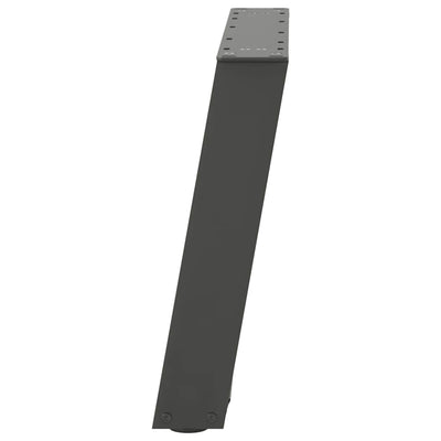 Sohvapöydän jalat U-muotoiset 2 kpl antrasiitti 50x(42-43) cm