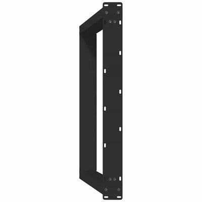 Musta ruokapöydän jalat u-muotoiset Hodjaev 70x(72-73)cm (2 kpl teräs)