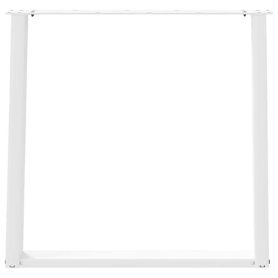 Valkoinen ruokapöydän jalat u-muotoiset Hodjaev 70x(72-73)cm (2 kpl)