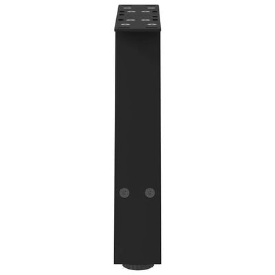 Sohvapöydän jalat A-muotoiset 2 kpl Musta 30x(30-31) cm Teräs