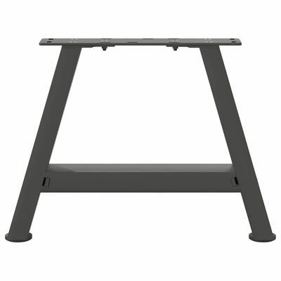 Sohvapöydän jalat A-muotoiset 2kpl antrasiittia 30x(30-31)cm