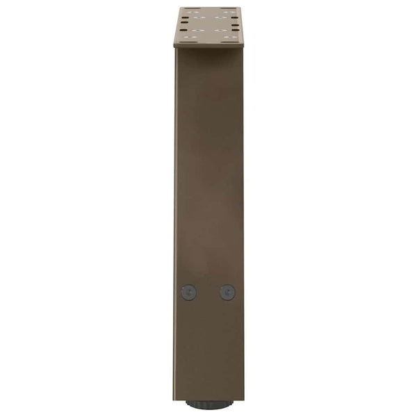 Sohvapöydän jalat A-muotoiset 2 kpl 30x(30-31) cm teräs