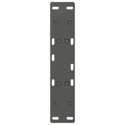 Sohvapöydän jalat A-muotoiset 2 kpl Antrasiitti 40x(30-31) cm