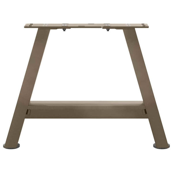 Sohvapöydän jalat A-muotoiset 2 kpl 40x(30-31) cm teräs