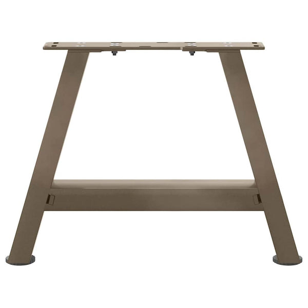 Sohvapöydän jalat A-muotoiset 2 kpl 50x(30-31) cm teräs