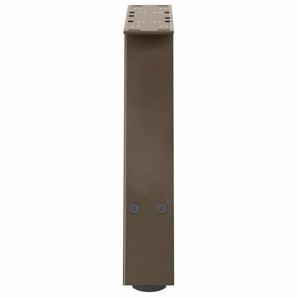 Sohvapöydän jalat A-muotoiset 2 kpl 50x(30-31) cm teräs