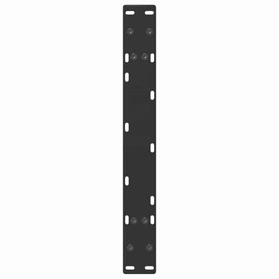 Sohvapöydän jalat A-muotoiset 2 kpl Musta 60x(30-31) cm Teräs