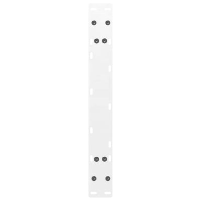 Valkoinen sohvapöydän jalat a-muotoiset Karoi 30x(30-31)cm (2kpl teräs)